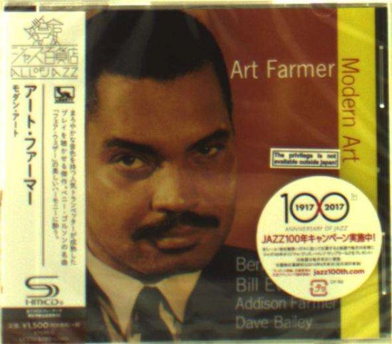 Cover for Art Farmer · Modern Art (CD) (2016)