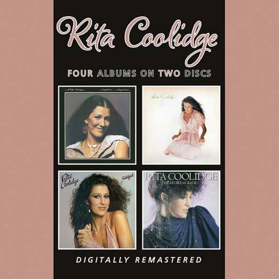 Cover for Rita Coolidge · Anytime... Anywhere / Love Me Again / Satisfied / Heartbreak Radio (CD) [Remastered edition] (2022)