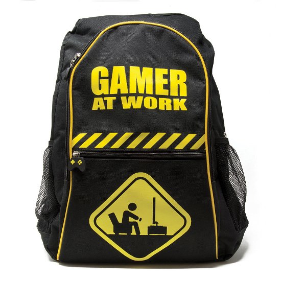 Gamer At Work Backpack - Pyramid - Merchandise -  - 5050293852768 - 26. november 2019