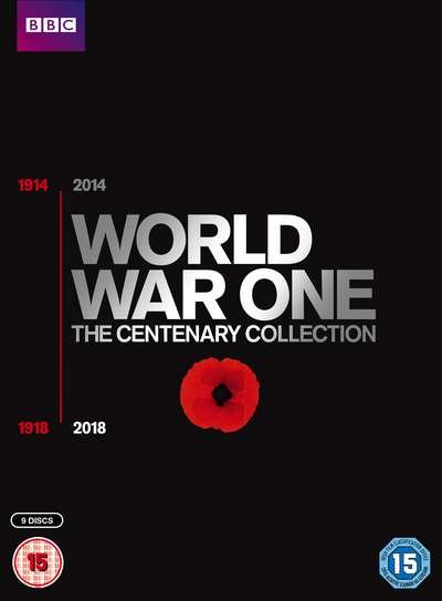 Cover for World War One - the Centenary · World War One Centenary Collection (9 Documentaries) (DVD) (2014)