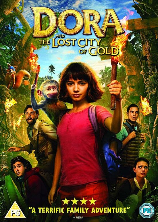 Cover for Dora and the Lost City of Gold · Dora The Explorer - Dora And The Lost City Of Gold (DVD) (2019)