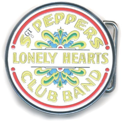 The Beatles Belt Buckle: Sgt Pepper Drum - The Beatles - Merchandise - Apple Corps - Accessories - 5055295303768 - 10. Dezember 2014
