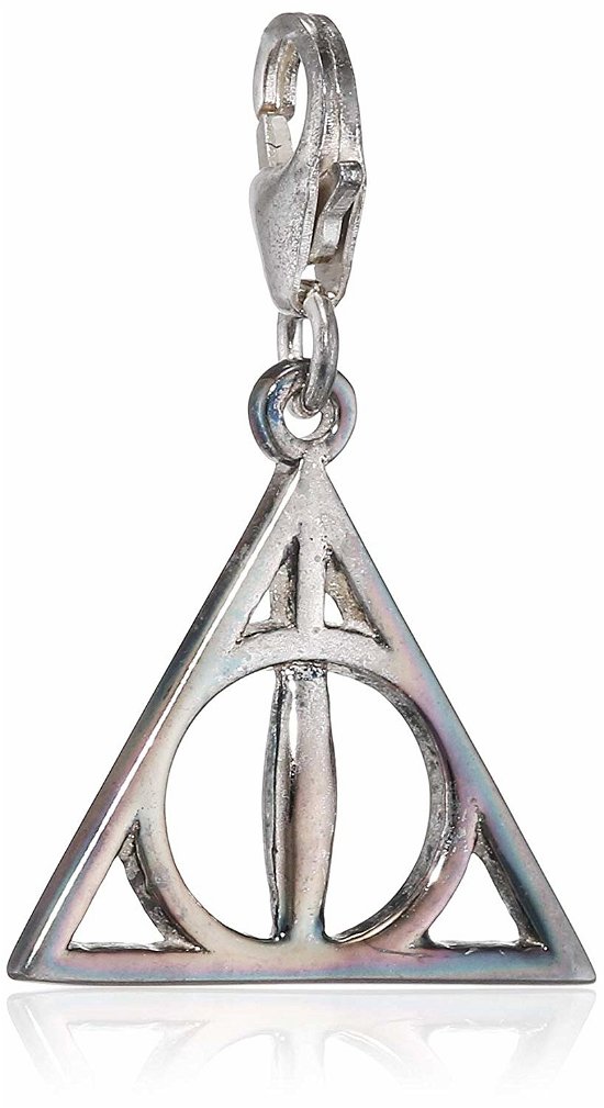 Official Sterling Silver Harry Potter Jewellery Deathly Hallows Clip On Charm - The Carat Shop - Merchandise -  - 5055583406768 - 