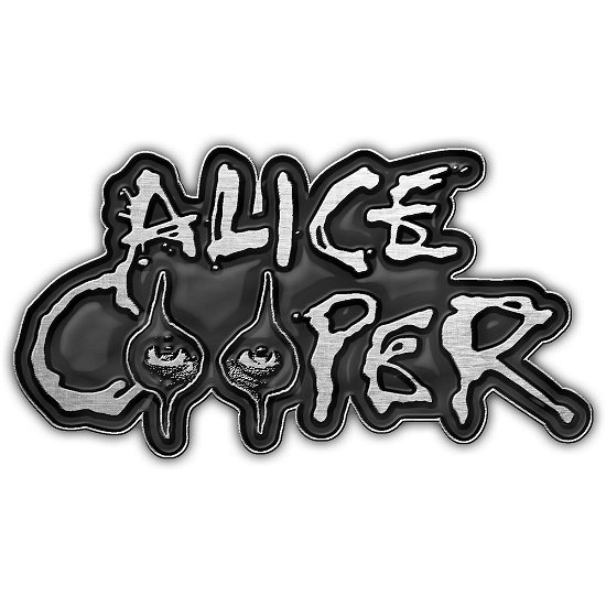Alice Cooper Pin Badge: Eyes (Enamel In-Fill) - Alice Cooper - Merchandise -  - 5056365704768 - 
