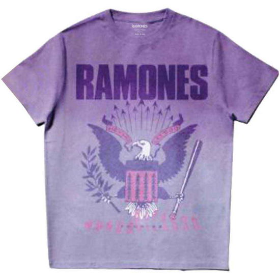 Cover for Ramones · Ramones Unisex T-Shirt: Mondo Bizarro (Purple) (Wash Collection) (T-shirt) [size M] (2022)