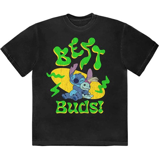 Lilo & Stitch Unisex T-Shirt: Stitch Best Buds - Lilo & Stitch - Mercancía -  - 5056737226768 - 