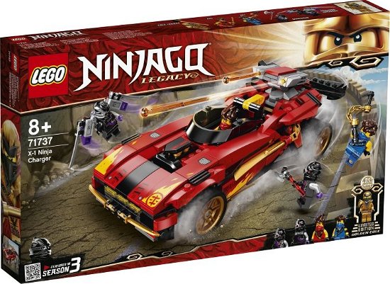 Cover for X · X-1 Ninja Charger Lego (71737) (Leksaker)
