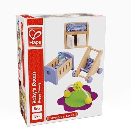 Hape Poppenhuis Babykamer - Hape - Gadżety - Hape - 6943478006768 - 