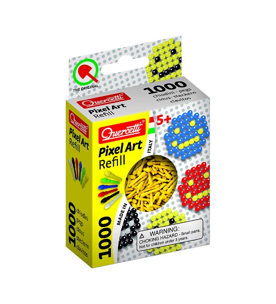 Cover for Quercetti · Quercetti - Quercetti Pixel Art Navulling Geel 1000st. (Toys)