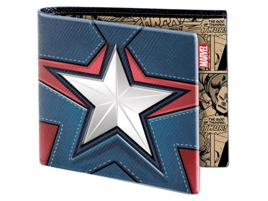 Cover for Captain America · CAPTAIN AMERICA - Comics - Bifold Wallet (Zabawki)