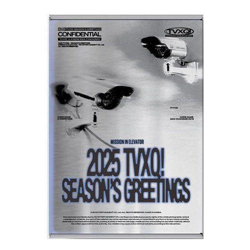 Cover for Tvxq! · Season's Greetings 2025 (MERCH) [Photocard Set Gift edition] (2025)