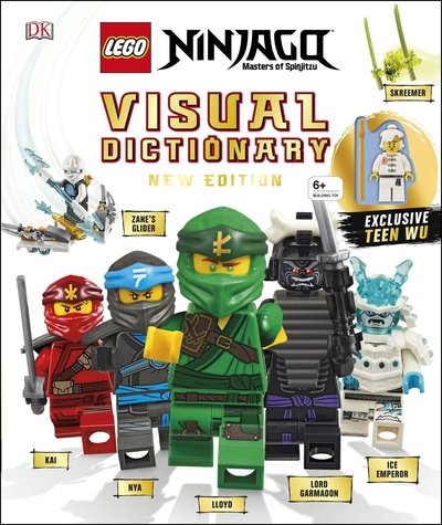Cover for Arie Kaplan · LEGO NINJAGO Visual Dictionary New Edition: With Exclusive Teen Wu Minifigure (Gebundenes Buch) (2019)