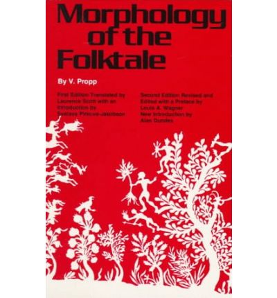 Cover for V. Propp · Morphology of the Folktale: Second Edition - American Folklore Society Bibliographical and Special Series (Taschenbuch) [2 Rev edition] (1968)