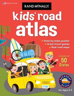 Rand Mcnally Kids' Road Atlas - Rand McNally - Books - Rand McNally Canada - 9780528026768 - September 25, 2022