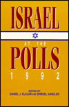 Cover for Daniel J. Elazar · Israel at the Polls, 1992 (Paperback Book) (1995)