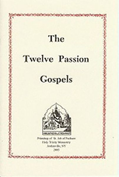 Cover for The Twelve Passion Gospels (Paperback Book) (1996)