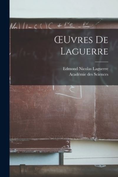 Cover for Académie Des Sciences · OEuvres de Laguerre (Buch) (2022)