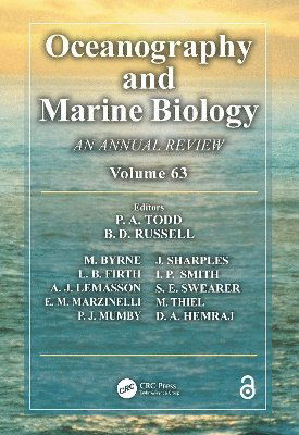 Cover for Oceanography and Marine Biology: An Annual Review - Oceanography and Marine Biology - An Annual Review (Hardcover Book) (2025)