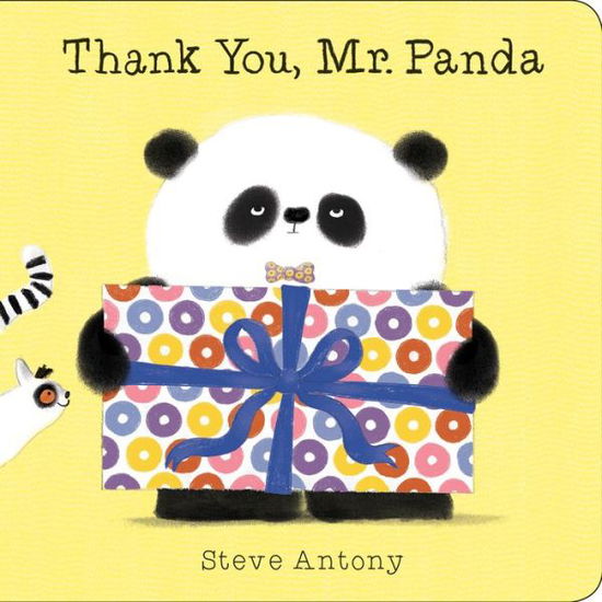 Cover for Steve Antony · Thank You, Mr. Panda: A Board Book (Board book) (2019)