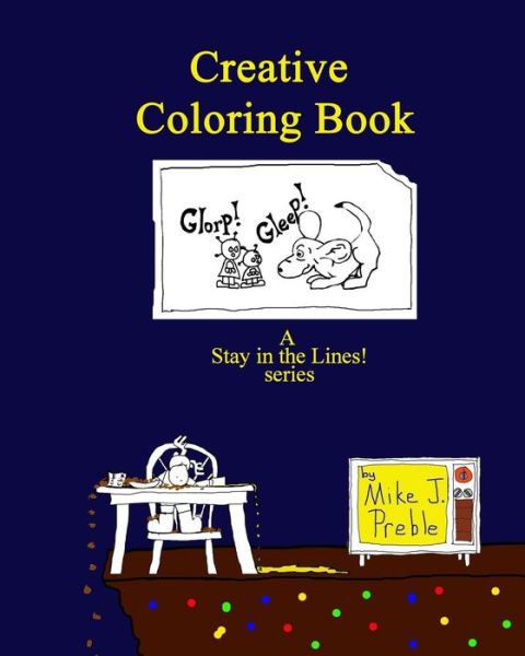 Cover for Mike J Preble · Creative Coloring Book (Paperback Book) (2014)