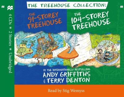 Cover for Andy Griffiths · The 91-Storey &amp; 104-Storey Treehouse CD Set (Bok) (2018)