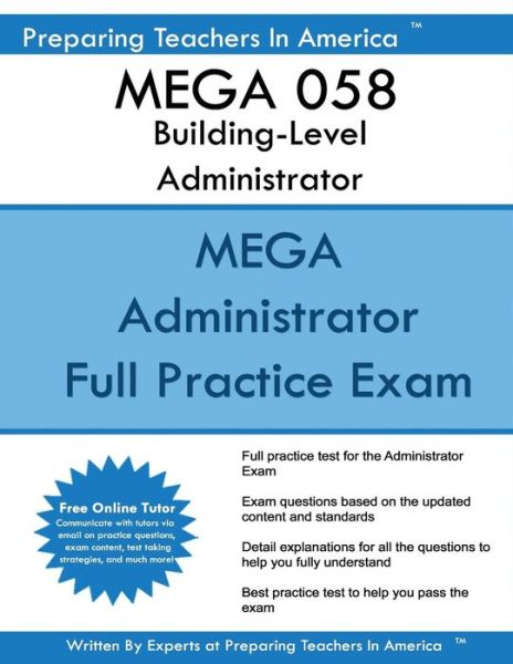 Cover for Preparing Teachers in America · Mega 058 Building Level Administrator (Taschenbuch) (2017)