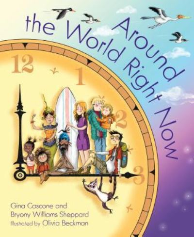 Cover for Gina Cascone · Around the World Right Now (Hardcover Book) (2017)