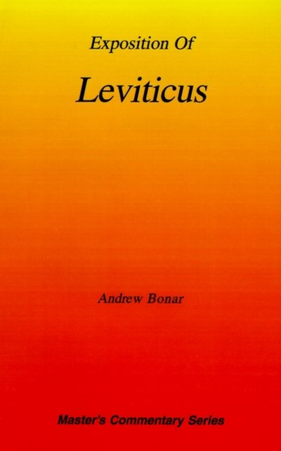 Cover for Andrew A. Bonar · Commentary on Leviticus (Master's Commentary) (Paperback Book) (2000)