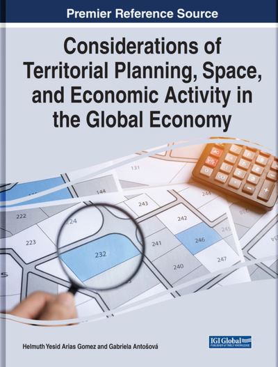 Cover for Helmuth Yesid Arias Gomez · Considerations of Territorial Planning, Space, and Economic Activity in the Global Economy (Book) (2023)