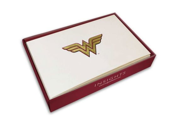 DC Comics: Wonder Woman Foil Gift Enclosure Cards: 10 Blank Cards and 10 Envelopes - Insight Editions - Livres - Insight Editions - 9781683832768 - 23 janvier 2018