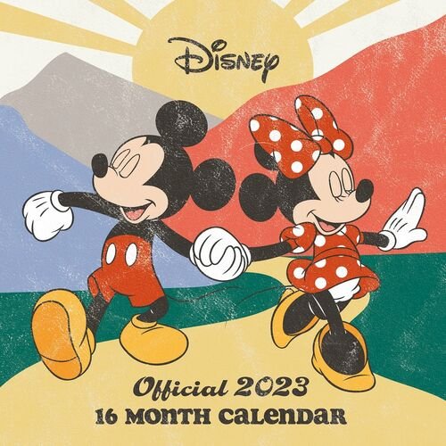 Mickey & Minnie 2023 Official Calendar - Disney - Produtos - PYRAMID - 9781847579768 - 27 de junho de 2022