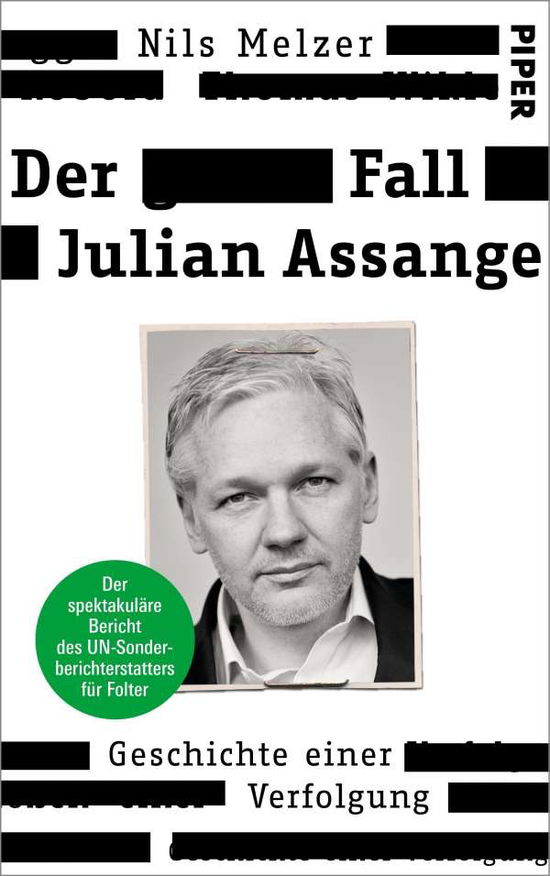 Cover for Melzer · Der Fall Julian Assange (Book)