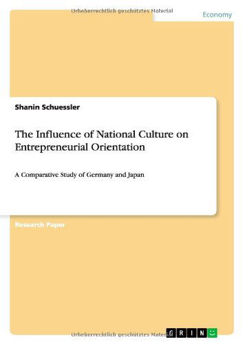 Cover for Schuessler · The Influence of National Cu (Book) (2011)