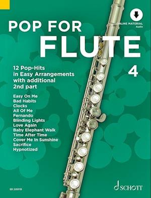 Cover for Schott Music · Pop For Flute 4 (Pamphlet) (2022)