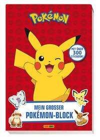Pokémon Buch Mein großer Pokémon-Block - Panini - Marchandise - Panini Verlags GmbH - 9783833240768 - 20 juillet 2023
