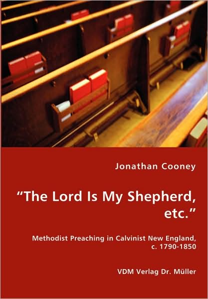 Cover for Jonathan Cooney · &quot;The Lord is My Shepherd, Etc.&quot; (Paperback Book) (2008)