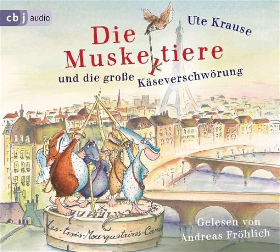 Die Muskeltiere Und Die Große Käseverschwörung - Ute Krause - Music - Penguin Random House Verlagsgruppe GmbH - 9783837156768 - August 23, 2021