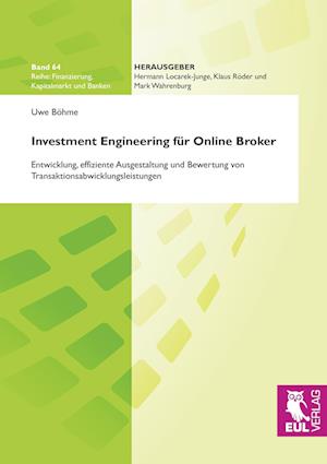 Cover for Uwe Böhme · Investment Engineering für Online Broker (Paperback Book) (2009)
