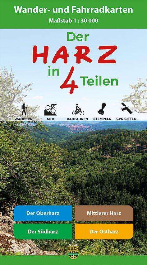 Der Harz in 4 Teilen,4 Bl. -  - Książki -  - 9783936185768 - 