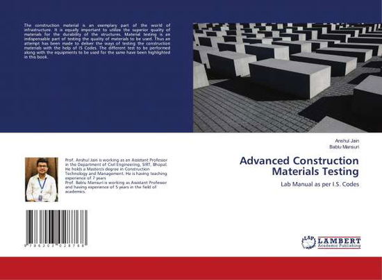 Cover for Jain · Advanced Construction Materials Te (Book)