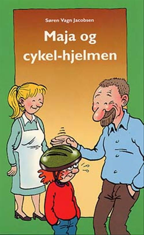 Cover for Søren Vagn Jacobsen · Dingo. Grøn* Primært for 1.-2. skoleår: Maja og cykelhjelmen (Hæftet bog) [1. udgave] (2002)