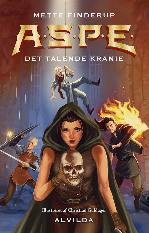 Cover for Mette Finderup · Projekt Aspe: A.S.P.E. 8: Det talende kranie (Bound Book) [1º edição] (2021)