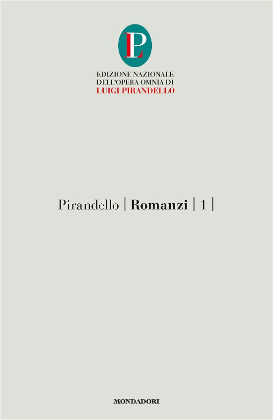 Cover for Luigi Pirandello · Romanzi #01 (DVD)