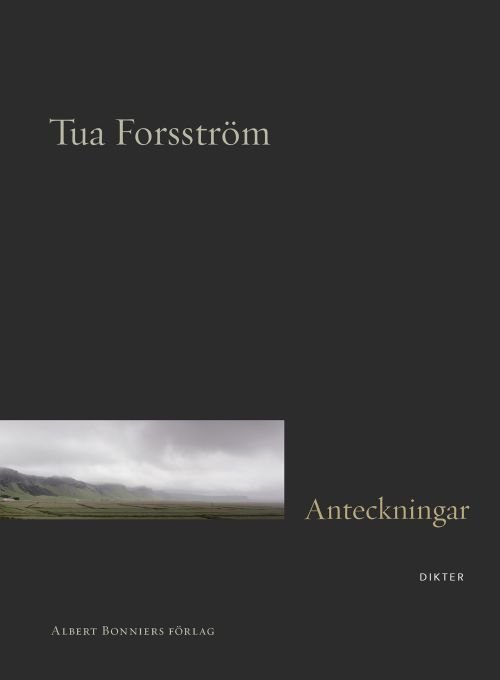 Cover for Tua Forsström · Anteckningar (Gebundesens Buch) (2018)