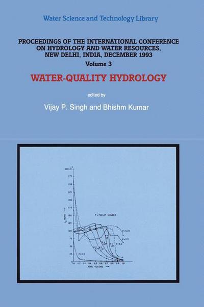 Cover for V P Singh · Water-Quality Hydrology - Water Science and Technology Library (Paperback Bog) [Softcover reprint of the original 1st ed. 1996 edition] (2012)