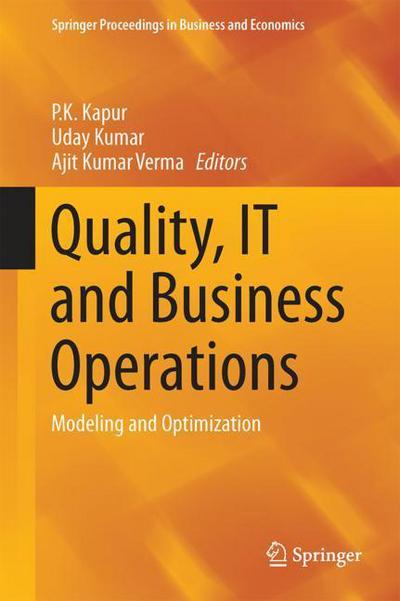 Cover for Quality IT and Business Operations (Book) [1st ed. 2018 edition] (2017)