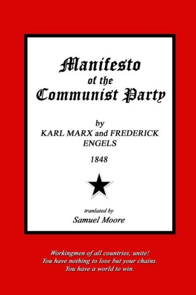 Cover for Frederick Engels · Manifesto of the Communist Party (Pocketbok) (2020)
