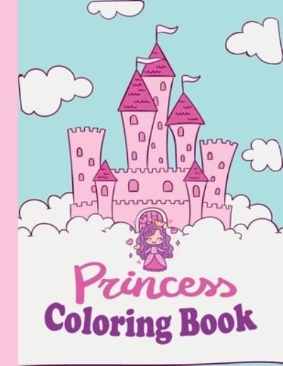 Cover for Pash Pasha · Princess Coloring Book (Paperback Bog) (2020)