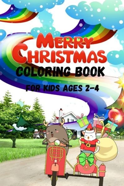 Cover for Usman Quadri · Christmas Coloring Book for Kids Ages 2-4 (Pocketbok) (2020)