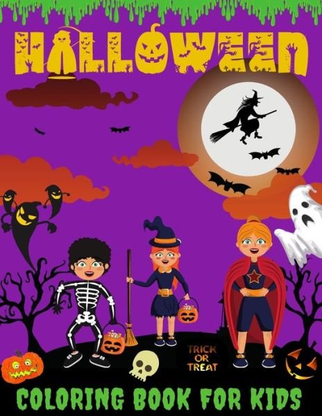 Cover for Blu Volta Publishing · Halloween Coloring Book For Kids (Taschenbuch) (2020)